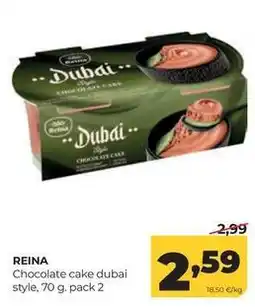 Alimerka Postres reina - chocolate cake dubai style oferta