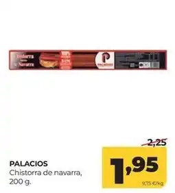 Alimerka Palacios - chstorra de navarra oferta