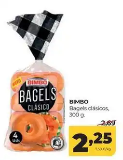 Alimerka Bimbo - bagels clasicos oferta