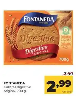 Alimerka Fontaneda - galletas digestive original oferta