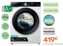 Expert Hisense lavadora wf3s1243bw3 oferta