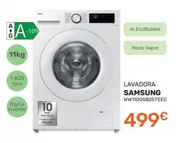 Expert Samsung lavadora WW11DG5B25TEEC oferta