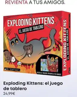 Game Exploding Kittens el juego de tablero oferta