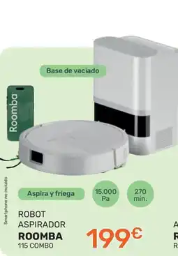 Expert Roomba robot aspirador 115 combo oferta