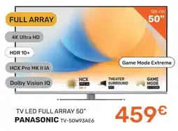 Expert Panasonic tv led full array 50" tv-50w93ae6 oferta
