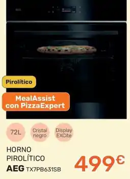 Expert AEG horno pirolítico oferta