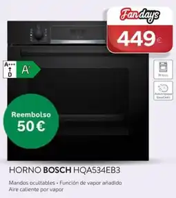 Tien 21 Horno Bosch Hqa534eb3 oferta