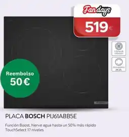 Tien 21 Placa Bosch PIJ61ABB5E oferta