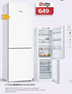 Tien 21 Bosch combi KGN36VWED oferta