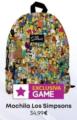 Game Los Simpsons Mochila oferta