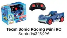 Game Team Sonic Racing Mini RC Sonic 1:43 oferta