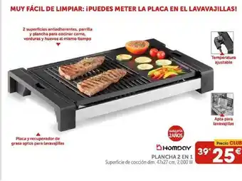 GiFi Homday Plancha 2 En 1 oferta