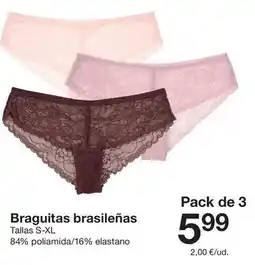 Zeeman Zeeman - braguitas brasileñas oferta
