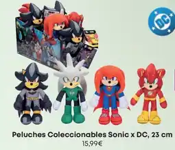Game Peluches Coleccionables Sonic x DC oferta