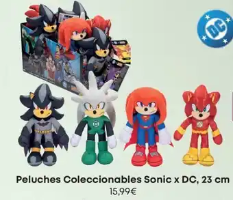 Peluches Coleccionables Sonic x DC