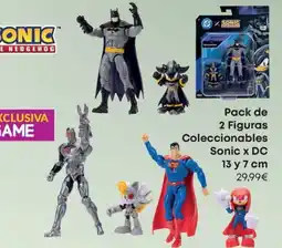 Game Sonic x DC oferta
