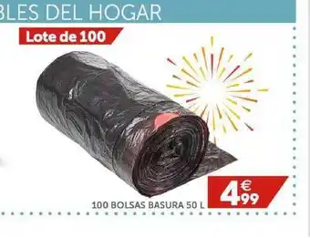 GiFi 100 Bolsas Basura 50 L oferta