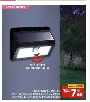 GiFi Foco Solar 20 Led oferta