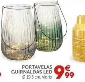 GiFi Portavelas Guirnaldas Led oferta
