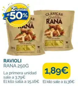Supermercados La Despensa Rana ravioli oferta