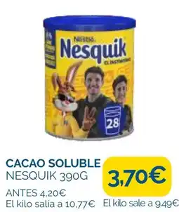 Supermercados La Despensa Nesquik cacao soluble oferta