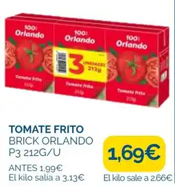 Supermercados La Despensa Tomate frito brick orlando oferta