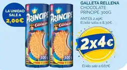 Supermercados La Despensa Príncipe galleta rellena chocolate oferta