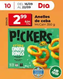 Maxi Dia McCain Anelles de ceba oferta