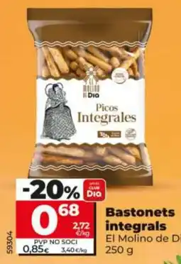Maxi Dia El Molino de Dia picos integrales oferta