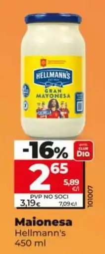 Maxi Dia Hellmann's maionesa oferta