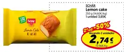 Hiper Usera Schär lemon cake oferta