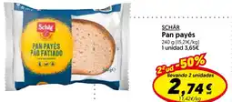 Hiper Usera Schär pan payés oferta