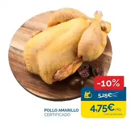 Supermercados La Despensa Pollo amarillo certificado oferta