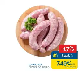 Supermercados La Despensa Longaniza fresca de pollo oferta
