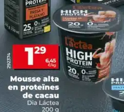 Maxi Dia Dia Láctea mousse alta en proteïnes de cacau oferta