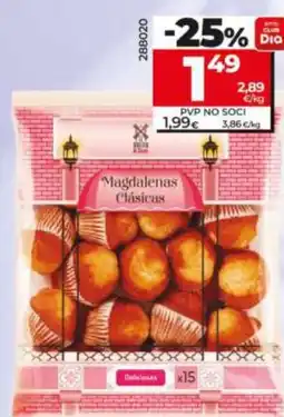 Maxi Dia Dia Mari Marinera magdalenas clásicas oferta