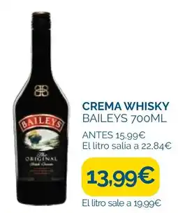 Supermercados La Despensa Baileys crema whisky oferta