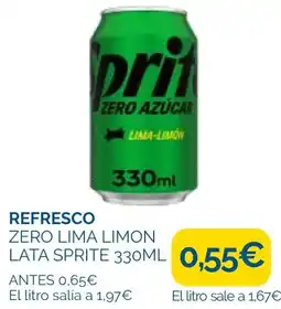Supermercados La Despensa Sprite zero lima limon oferta