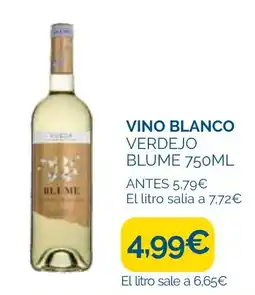 Supermercados La Despensa Blume vino blanco verdejo oferta
