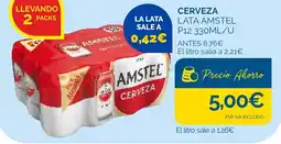 Supermercados La Despensa Amstel cerveza oferta