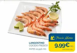 Cash Ecofamilia Langostino cocido fresco oferta