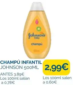 Supermercados La Despensa johnson's baby champú oferta