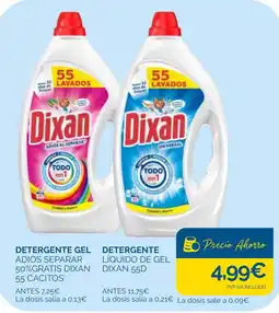 Supermercados La Despensa Dixan detergente gel adiós separar oferta