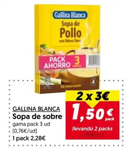 Hiper Usera Gallina Blanca sopa de sobre oferta