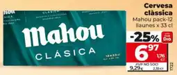 Maxi Dia Mahou clàsica oferta