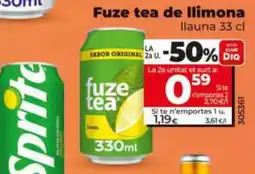 Maxi Dia Fuze tea de llimona oferta