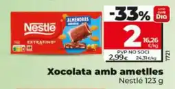 Maxi Dia Nestlé xocolata amb ametlles oferta