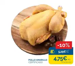 Cash Ecofamilia Pollo amarillo certificado oferta