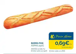 Cash Ecofamilia Barra pan oferta