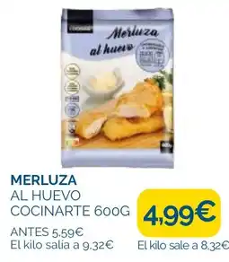 Supermercados La Despensa Merluza al huevo oferta